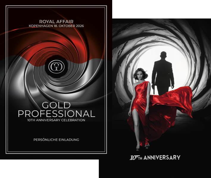 Einladung zur GOLD International Show 2026 – Royal Affair – zum 10jährigen Jubiläum.