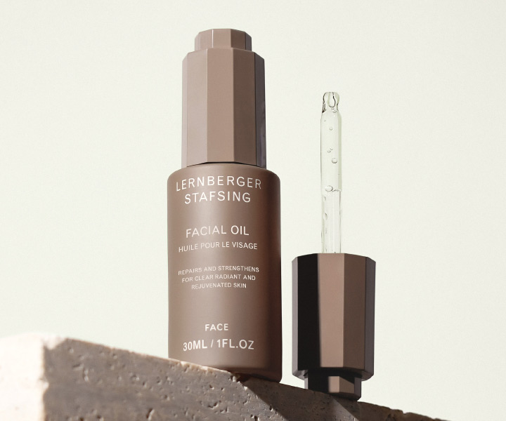 Lernberger Stafsing Facial Oil mit Pipette – steht für Skincare.