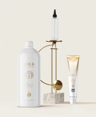 GOLD Premium Hair Colors und Peroxid.
